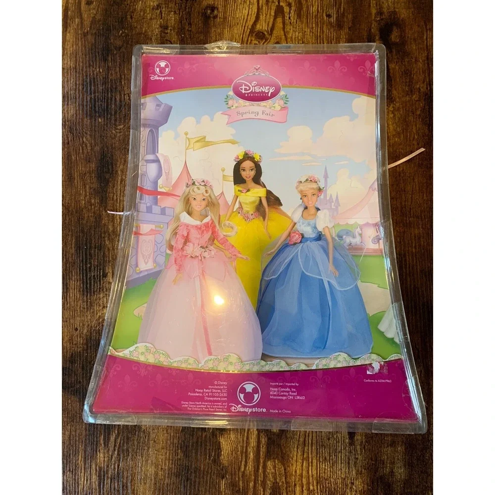 Disney Princess Aurora Spring Fair Doll with Pony & 5 Hair Clips NRFB NEW